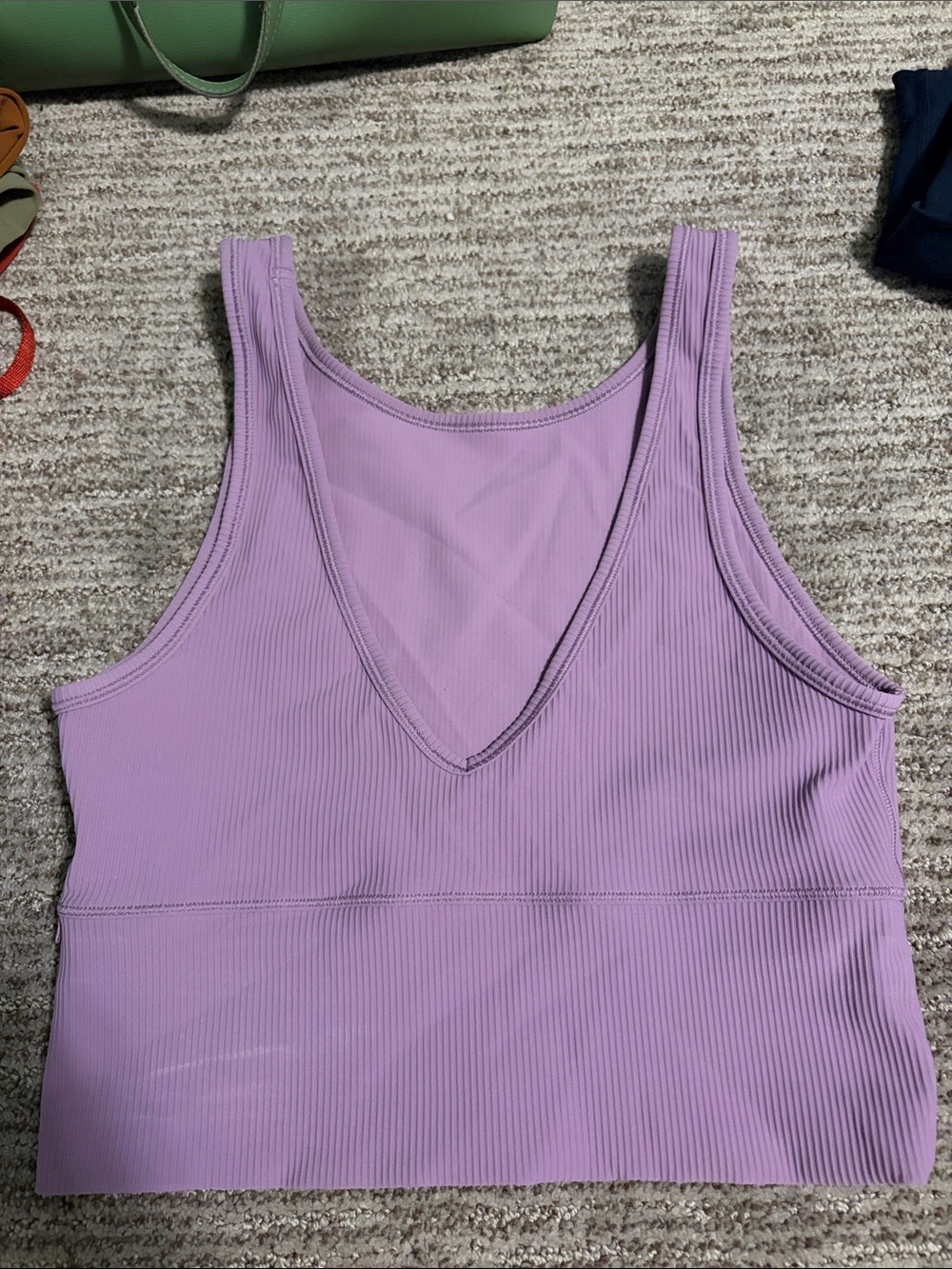 Lululemon Ribbed Reversible Top - Picture 2 of 3